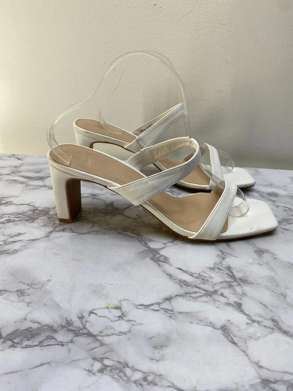 Chinese Laudry Women's Yanti Softy Kid Heeled Sandal SZ 9.5